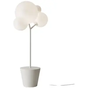 Zafferano - Lampadaire Tree of Light pour extérieur et intérieur, blan... pas cher