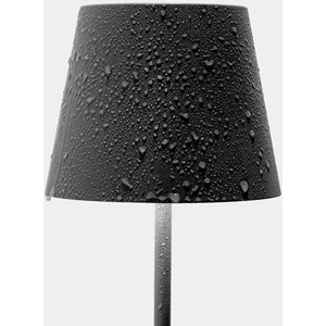 Lampe de table LED Zafferano Poldina Pro Avio Blue rechargeable dimmab...