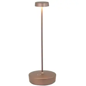 Lampe de table LED Zafferano Swap, bronze mat, rechargeable et dimmabl... pas cher