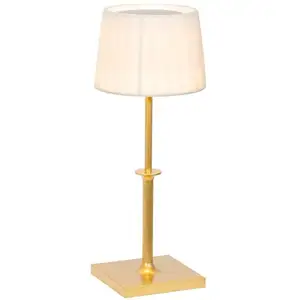 ZAFFERANO Lampe de table rechargeable à LED Poldina Classic Saffron av... pas cher