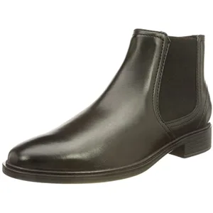 Geox Bottine Geox Cuir Gladwin - Noir - 45 pas cher