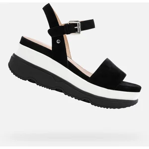 Comparateur de prix : Geox Sandales Geox Gardenia Femme Noir - 39,5 - 39 1/2
