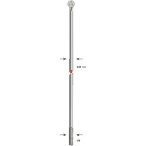 Alpina Rayons M3 Threaded 2.60 Mm 100 Unités pas cher