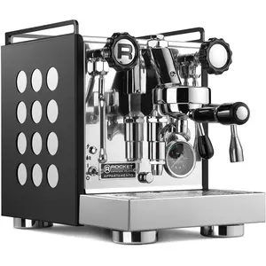 Rocket Appartamento 2.0 Classic Siebträger Schwarz Weiss, Machine à ca... pas cher
