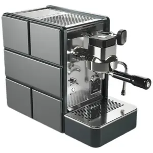 Stone Machine à espresso à porte-filtre Premium gris gris, Machines à ... pas cher