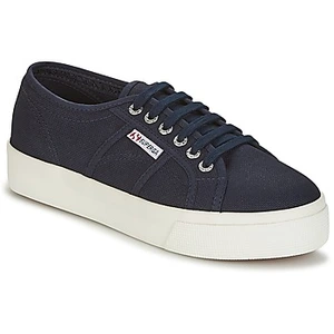 Superga Baskets Superga 2730 Cotu Coton W Bleu - 38 pas cher