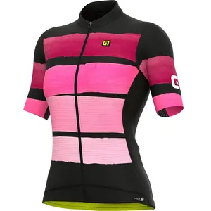ALE Lady Short Sleeve Jersey PR-S Track Pink M pas cher