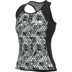 Ale Candy Mouwloos Fietsshirt Zwart L Vrouw pas cher