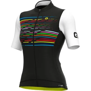 ALE Logo Korte Mouwen Fietsshirt Dames - Black - SVendu parbikeinn