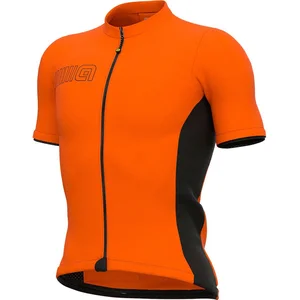 Ale Color Block Korte Mouwen Fietsshirt Oranje XL Man pas cher