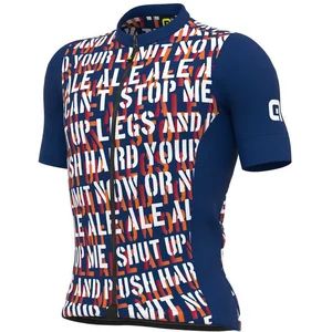 Ale Ride Korte Mouwen Fietsshirt Blauw L Man pas cher
