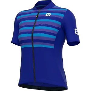Ale Waves Korte Mouwen Fietsshirt Blauw S Vrouw pas cher