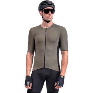 Ale Shirt Korte Mouwen Solid Color Block - Olijf - L - Valt klein pas cher