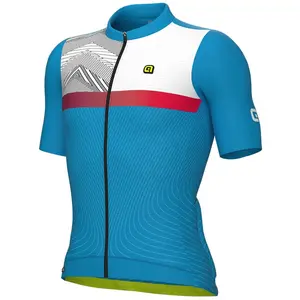Ale Maillot à Manches Courtes Pr-s Zig Zag pas cher