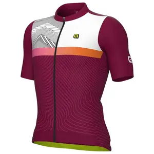 Ale Maillot à Manches Courtes Pr-s Zig Zag pas cher