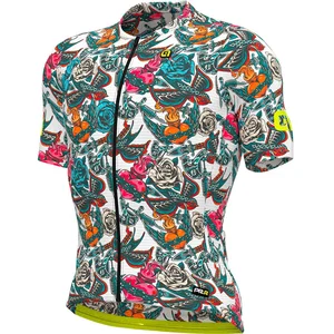 Ale Maillot à Manches Courtes Tattoo pas cher