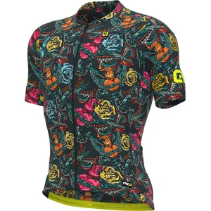 Ale Fietsshirt Korte Mouwen PRR Tattoo - Wit - L - Valt klein pas cher