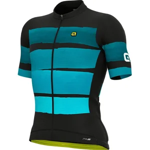 Ale Track Korte Mouwen Fietsshirt Blauw L Man pas cher