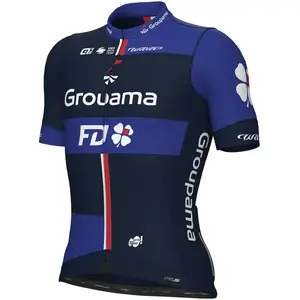 Ale Maillot à Manches Courtes Pr-s Groupama Fdj 2024 pas cher