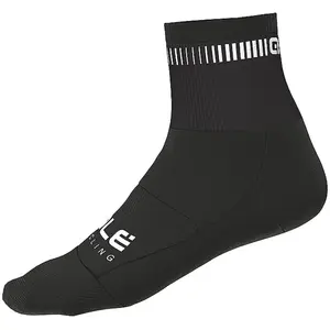 Ale Alé Socks Logo Q-Skin - Zwart-wit - 40-43 pas cher