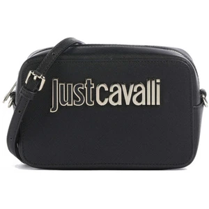 Just Cavalli Metal Lettering - Sac bandoulière Noir 78RA4BB8-ZS766-899 pas cher