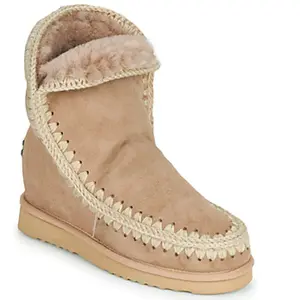 Boots Mou ESKIMO INNER WEDGE SHORT femme pas cher