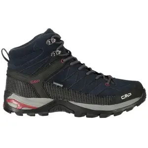 CMP RIGEL MID TREKKING SHOES WP - Men's Homme Chaussures de randonnée, Asphalt-Syrah, 46 EU pas cher