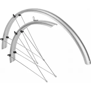 Bonin 48 Mm Spatbordset Zilver 700 - 28´´ pas cher
