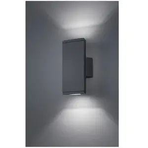 IPERBRIKO Applique Exterieure Biemission Colorado Led IP54 Anthracite ...