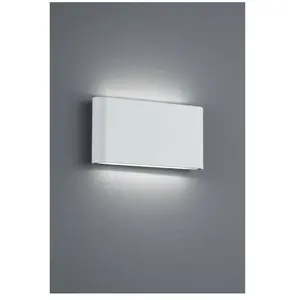 IPERBRIKO Applique Rectangulaire Thames ii Led Double Emission IP54 Bl... pas cher