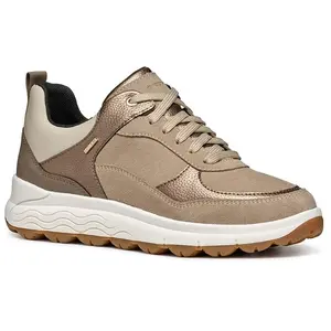 Geox Baskets D Spherica 4x4 B ABX pour femme, Taupe, 38 EU