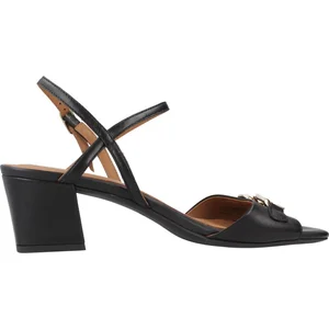 Geox Sandales à talons D New Eraklia 50 pour femme, Noir, 38 EU pas cher