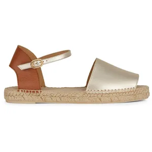 Geox D Lampedusa B Sandales compensées pour femme, Gold Cognac, 41 EUVendu parrakuten