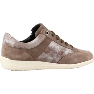 Baskets Marrons Femme Geox Myria pas cher