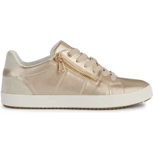 Comparateur de prix : Geox Baskets D Blomiee E pour femme, Lt Gold Lt Sand, 36 EU