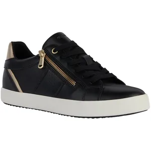 Geox Baskets D Blomiee E pour fille, Black Lt Gold., 39 EU pas cher