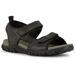 Geox Uomo Strada B Sport Sandale pour garçon, Noir, 41 EU