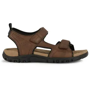 Geox Uomo Strada B Sandales de sport pour garçon, marron foncé, 40 EU pas cher