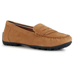 Comparateur de prix : Geox Femme D Cosmopolis + Grip Moccasin, camel, 41 EU