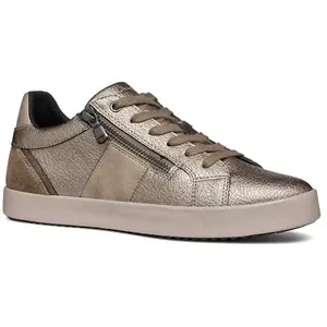GEOX D BLOMIEE Dames Veterschoenen - TAUPE - Maat 37 pas cher