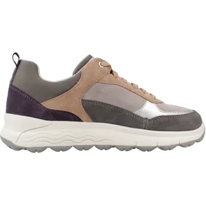 Geox Baskets D Spherica 4x4 B ABX pour femme, Dk Grey Dk Purple, 37 EU pas cher