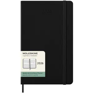 Moleskine 12 Monate Wochenkalender 2026, Large/A5, 1 Wo = 2 Seiten, ve... pas cher
