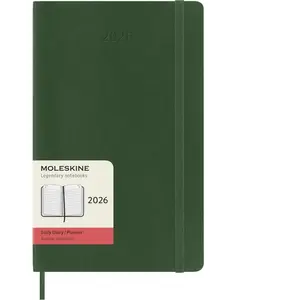 Agenda civil Moleskine 2026 12 mois Journalier Grand Format Souple Vert Myrte pas cher