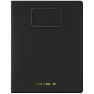 Cahier A4 étudiant Moleskine XXL avec 120 pages lignées Noir pas cher