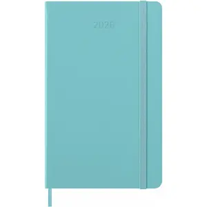 Moleskine, Agenda, WONK 2026 LG HC Aquamarine (13 x 21 cm, Anglais) pas cher