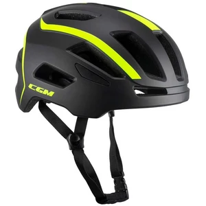 Ska-p CGM VIALE, Casque de Vélo Unisexe Adulte, Graphite Jaune Fluo Mat, L (58-61cm) pas cher