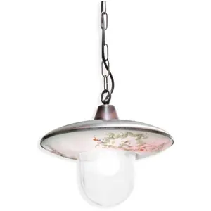 FERROLUCE Classic latina A294-56, Plafonnier Suspension en Céramique,Vendu parmanomano