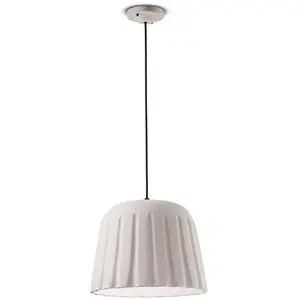 FERROLUCE Deco' madame gres C2571, Plafonnier Suspension en Céramique pas cher