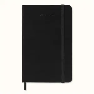 Agenda civil semainier Moleskine Format de poche Noir pas cher