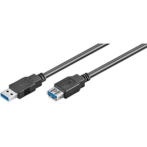 Ewent EC1007 USB-kabel 1 m USB 3.2 Gen 1 (3.1 Gen 1) USB A ZwartVendu pargalaxus